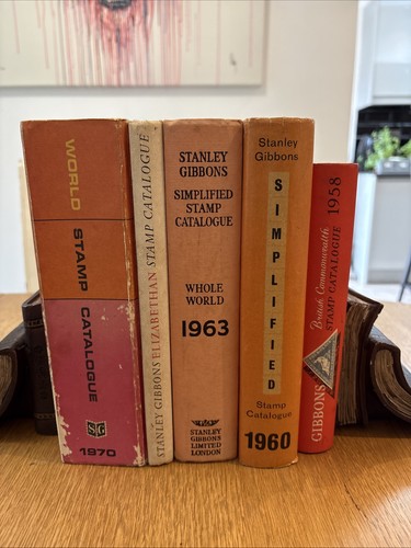 Five mixed stanley gibbons - mixed,