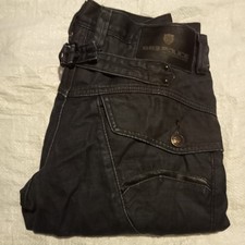 Police indigo denim jeans