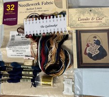 Lavender And Lace The Quiltmaker Counted Cross Stitch Kit