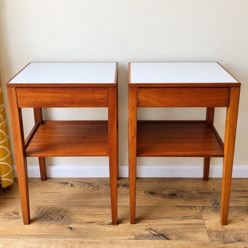 Vintage remploy teak - remploy, bedside