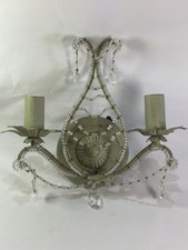 French Shabby Chic  Style Double Arm Wall Light