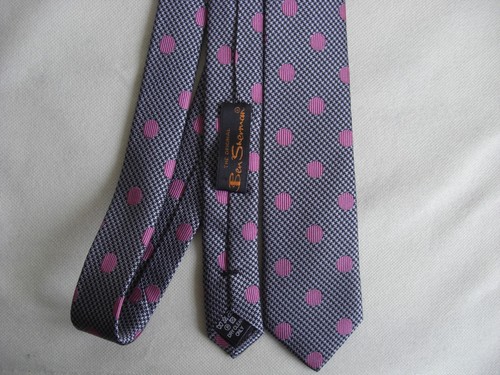 Ben sherman silk tie - ben, polka