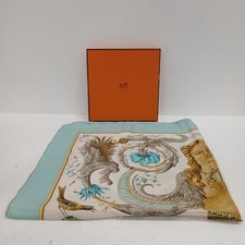Hermes Scarf Multicoloured Designer Boxed RMF31-CAP