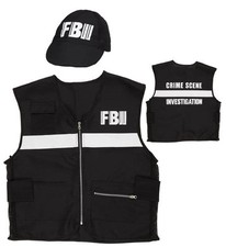 Mens FBI Crime Scene