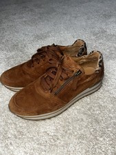 Gabor Nulon Womens Trainers In Caramel Size 5