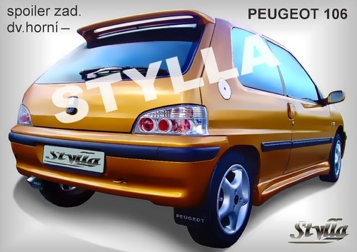 Spoiler rear roof - tailgate, top
