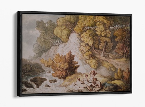 Thomas rowlandson landscape - thomas, rowlandson,