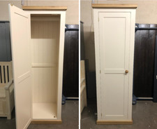 BUCKINGHAM PAINTED 1 DOOR WARDROBE- FULL HANGING- BESPOKE AVAILABLE- IVORY