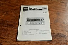 GRUNDIG MR 100 GB U Vintage Retro HiFi SERVICE INFORMATION Rare 1980 
