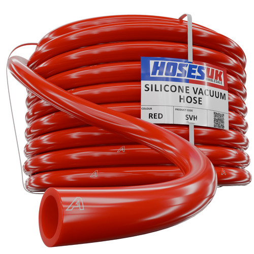 Red silicone vacuum hose tube - silicone,