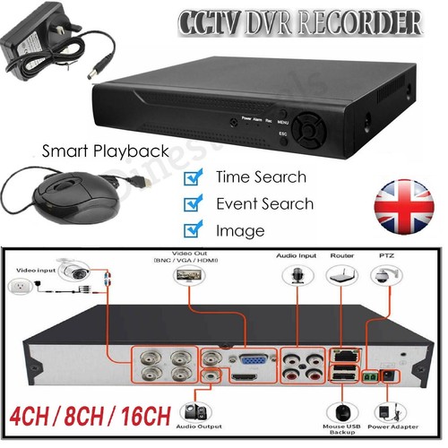 Smart cctv dvr recorder 16 - smart,