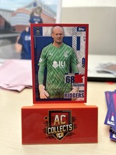 2023/24 TOPPS SPFL MATCH ATTAX MARK RIDGERS RED PARALLEL (2997)