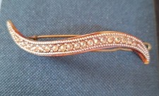 Vintage Hair Slide 1940s Faux
