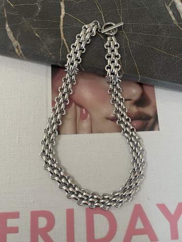 Silver chunky elegant viral - chunky,