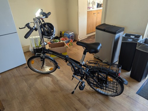 Folding bike ruck - ,