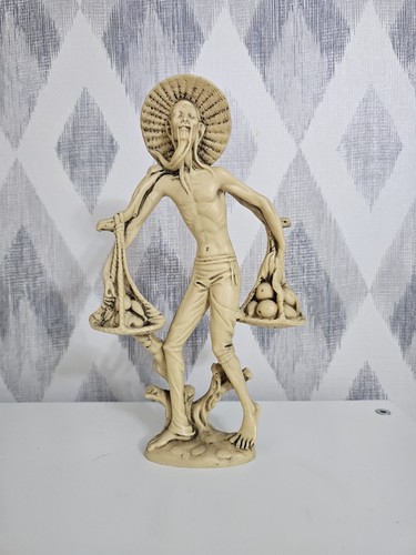 Vtg chinese old man carrying - vtg,