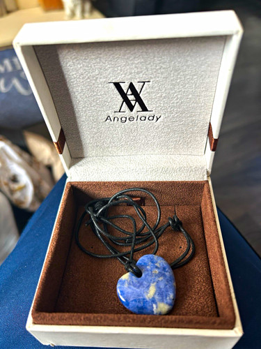 Angelady blue heart charm - angelady,