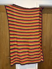 Hand Knitted Chunky Blanket 