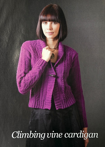 Sian brown knitting pattern - sian,