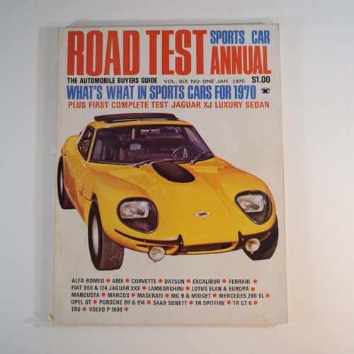 Road track magazine - track,