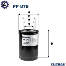 FUEL FILTER PP 879 FOR FIAT