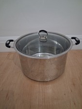 Large Stainless Steel XL Pot Food cooking family pot curry housewife camping