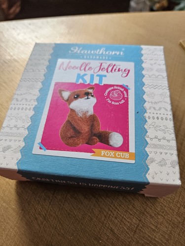 Hawthorn handmade felted fox - hawthorn,