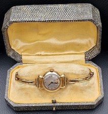 Vintage Rolex 9ct gold Ladies