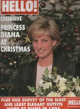 Hello #439 Diana outfits 1996 survey Madonna Jemima Khan Grant Flavin Quinn