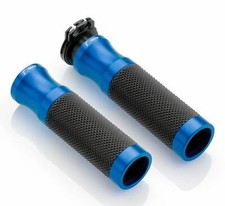 RIZOMA UNIVERSAL KNOBS SPORT BLUE UNIVERSAL GRIP BLUE MOTO GUZZI