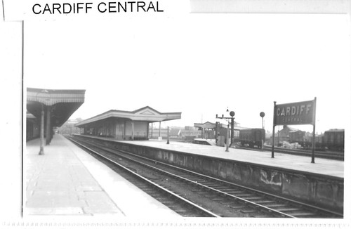 Cardiff central railway - cardiff,