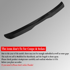 99cm for Vauxhall Astra H Hatchback Rear Boot Trunk Lip Spoiler Wing Universal M