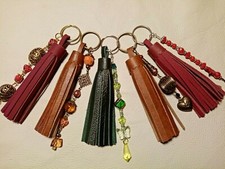 Leather Handmade Long Tassel