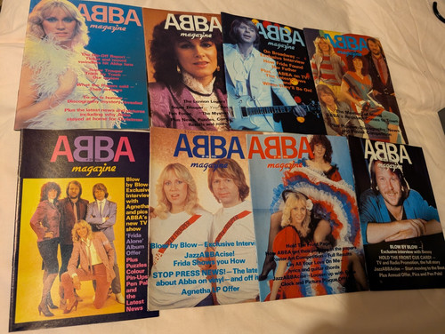 Abba magazines excellent - abba, x