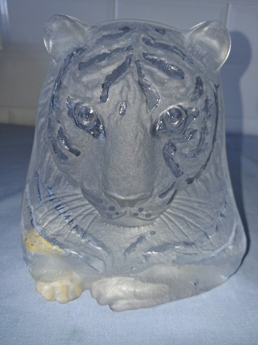 Swedish glass large tiger - glass,