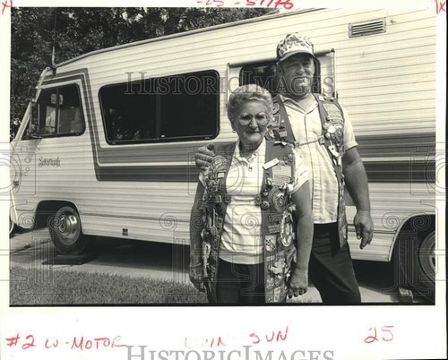 1986 press photo retirees roy - retirees,
