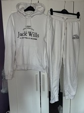 Women’s White Jack Wills Tracksuit Size 12