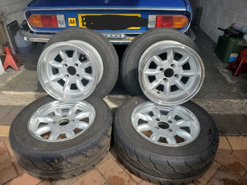 Triumph spitfire alloy wheels - spitfire,