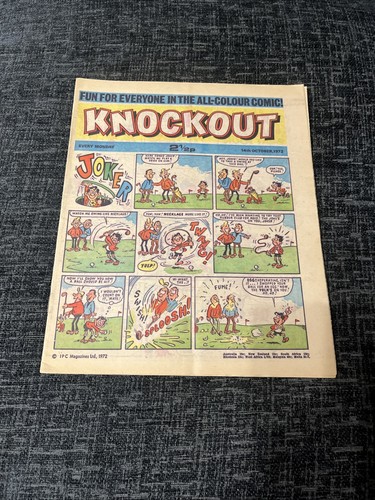 Knockout comic 14 october - knockout,