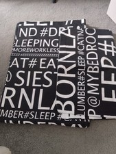 Eat/Sleep/Repeat Single Duvet Cover