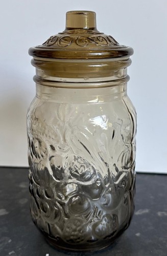 Vintage smoked brown glass - vintage,