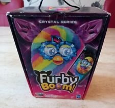 BOXED***HASBRO CRYSTAL FURBY BOOM RAINBOW INTERACTIVE ELECTRONIC PET TOY***VGC