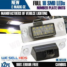 2x Audi A4 B5 Facelift 1997 - 2001 18 LED Number License Plate Lights Bulbs