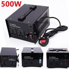 500W Step Up/Down Voltage Converter Transformer Transformer Converter UK-US