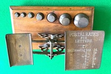 VINTAGE POSTAL SCALES WITH