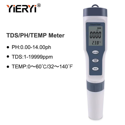 New tds meter - new, ph