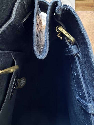 Mulberry bayswater croc - mulberry,