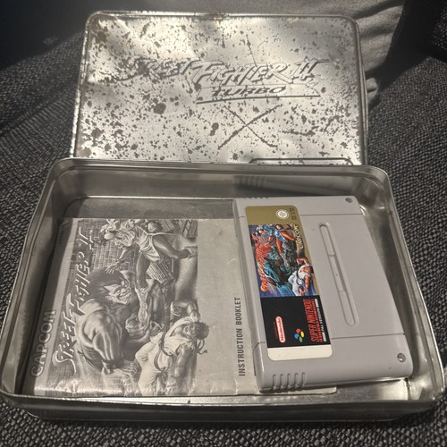 Super nintendo street fighter - nintendo,