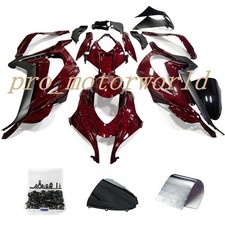 Forged Carbon Fiber Red