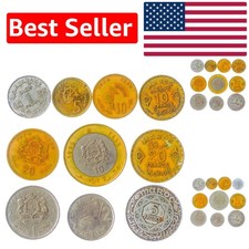 Circulated 10 Mixed Moroccan